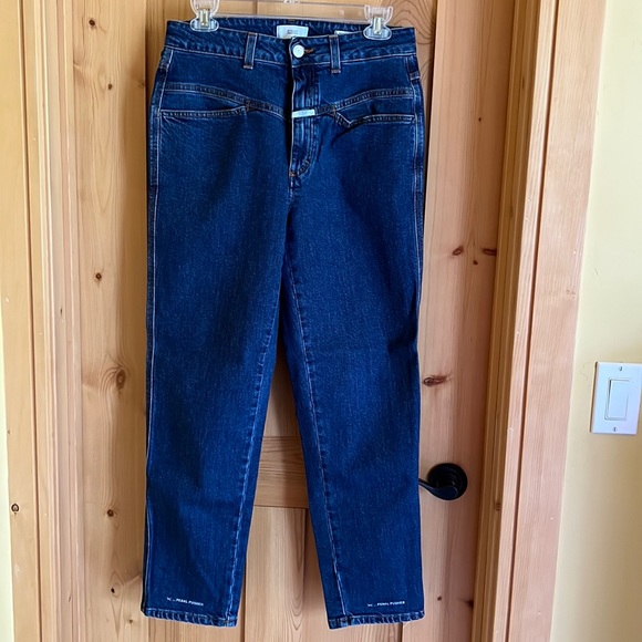 Closed Denim Pedal Pusher high rise size 44 (8) NWOT - Picture 1 of 10